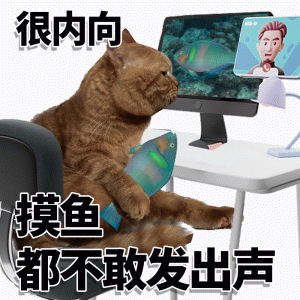 很内向打工摸鱼表情